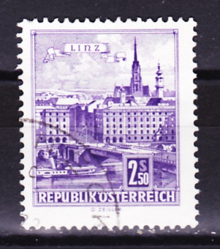 Autriche - 1962-70  Y & T  n°  0957 A   Série courante - Monuments et batiments