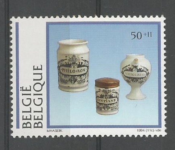 Belgique - 1994 - Arts - Porcelaines Belges - Tp n° 2568 - Neuf **