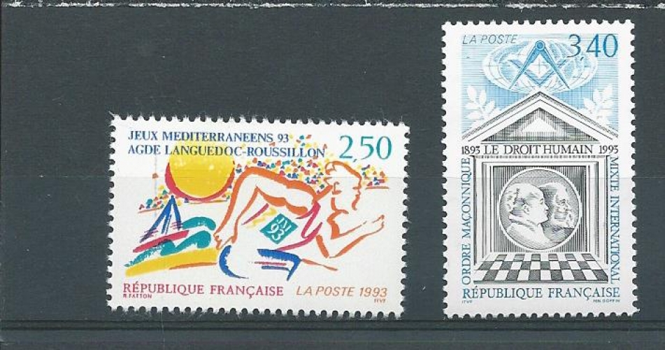 FRANCE 2795-2796 neufs**