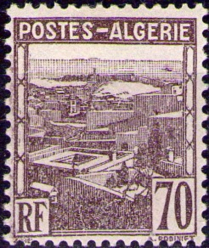 Algérie - Y&T 0164 - Vue d'Alger