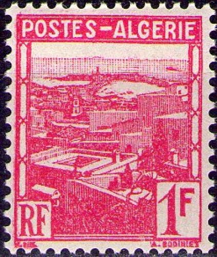 Algérie - Y&T 0165 - Vue d'Alger