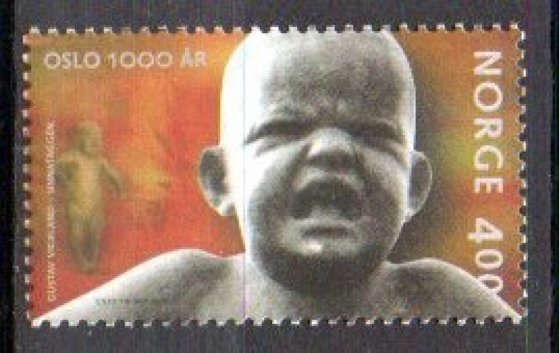 Norvège Yvert N°1295 Neuf 2000 Enfant en Colère