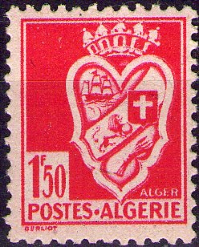 Algérie - Y&T 0178 - Armoiries d'Alger