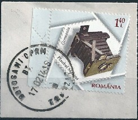 Roumanie - 2013 - Y&T 5669 sur fragment - (o) - cancelled - used