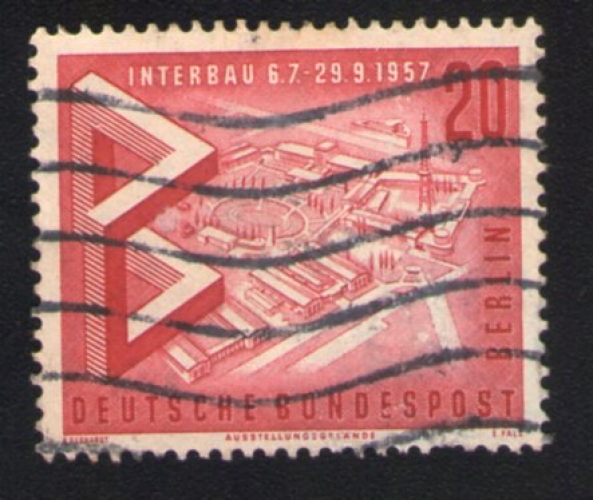 Allemagne 1957 Oblitéré Used Stamp INTERBRAU Berlin Exposition