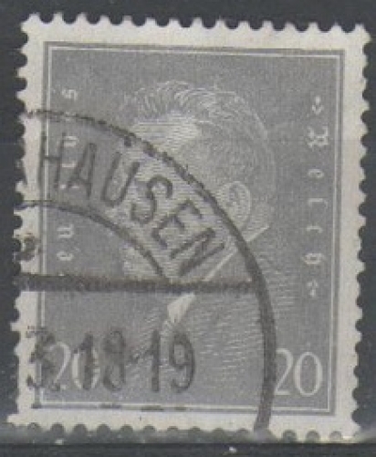 Allemagne 1928-32 - Presidents 20 p.
