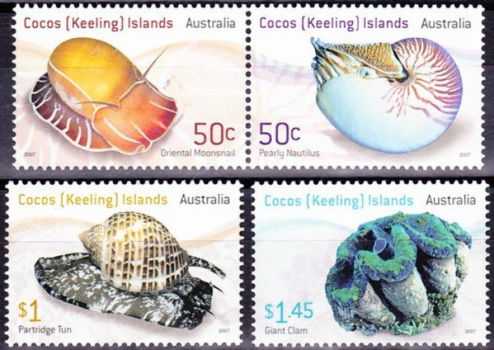 Cocos (Keeling) 2007 Coquillages