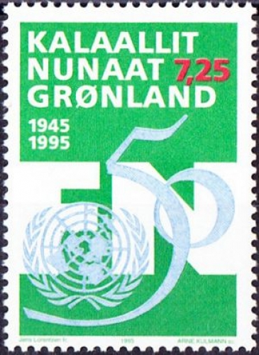 Groenland 1995 Cinquantenaire des Nations Unies