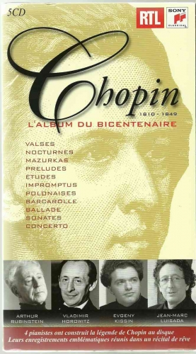 Musique classique - Chopin - Album du Bicentenaire - 5 CD en parfait état .