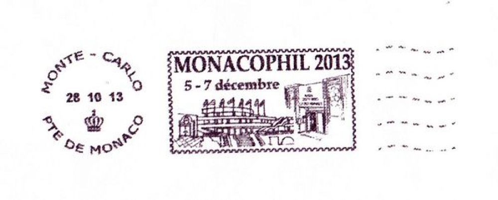 Monaco 2013 Flamme Monacophil 2013