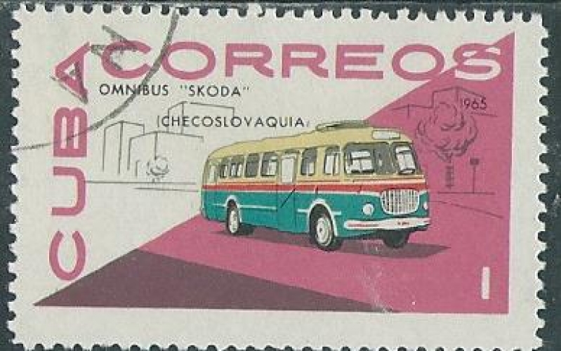 Cuba - Y&T 0942 (o) -Transport - Car -