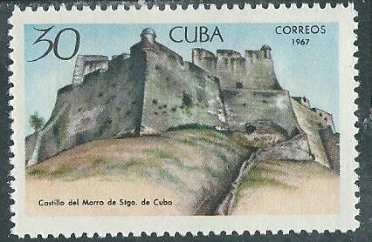 Cuba - Y&T 1185 (**) - Chateaux -