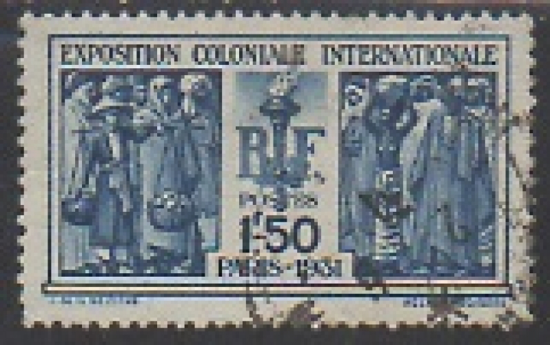 FRANCE 1931 - EXPO COLONIALE DE PARIS - YT : 274