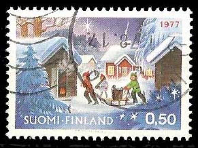 Finlande - année 1977 obl
