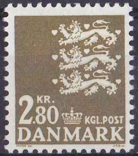 DANEMARK 1967 NEUF* CHARNIERE N° 469