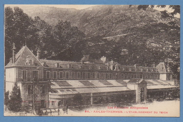 AX LES THERMES TEICH non écrite TB