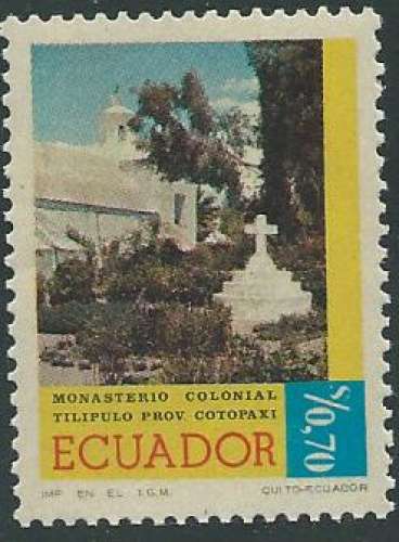 Equateur - Y&T 0916 (**) - Eglise -