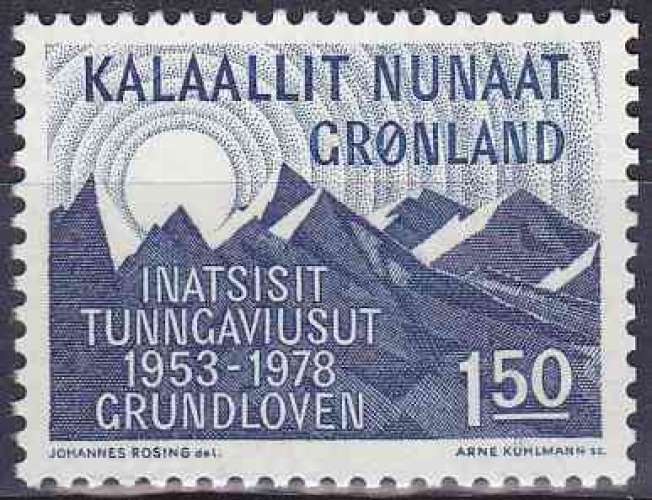GROENLAND 1978 NEUF** MNH N° 97
