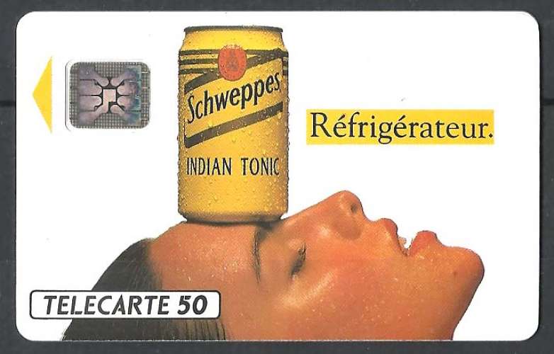 Télécarte - F287 - 50 unités - Schweppes - année 1992