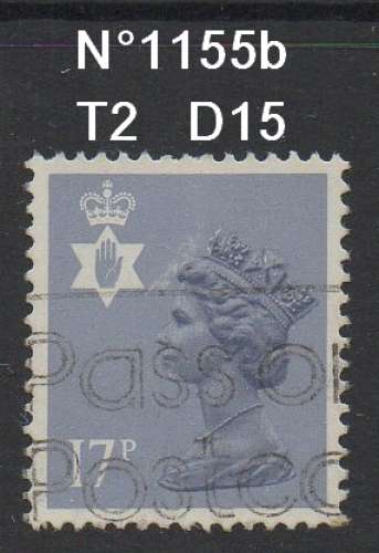 IRLANDE N° 1155b T2 D15 (cote 60 € )