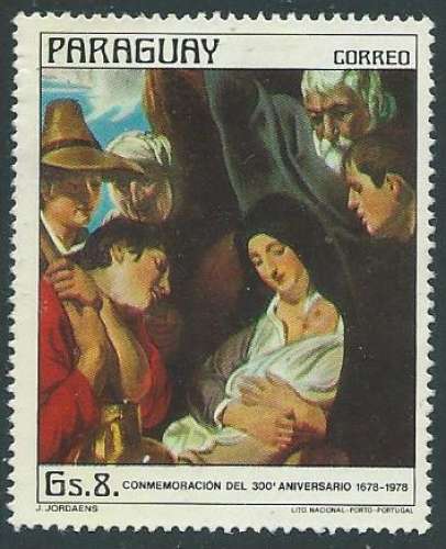 Paraguay - Y&T 1624 (o) - Tableaux -