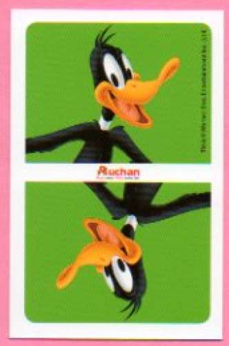 Carte Looney Tunes Auchan 2014 / N°045 Gymnastique Poutre