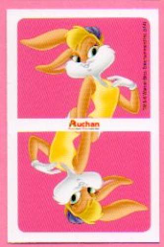 Carte Looney Tunes Auchan 2014 / N°053 Athlétisme Ligne d’arrivée