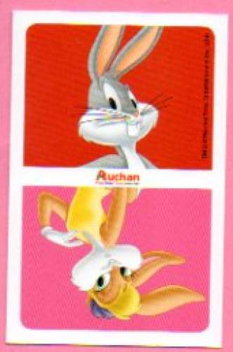 Carte Looney Tunes Auchan 2014 / N°042 Gymnastique Cheval d’arçon