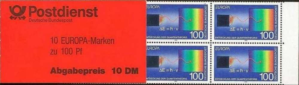 Allemagne 1994 Europa - L'Europe et les découvertes (carnet)