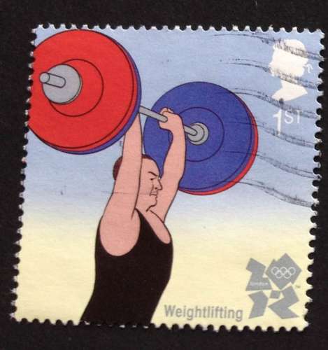 GB 2009 Olympics Weightlifting  YT 3207 
