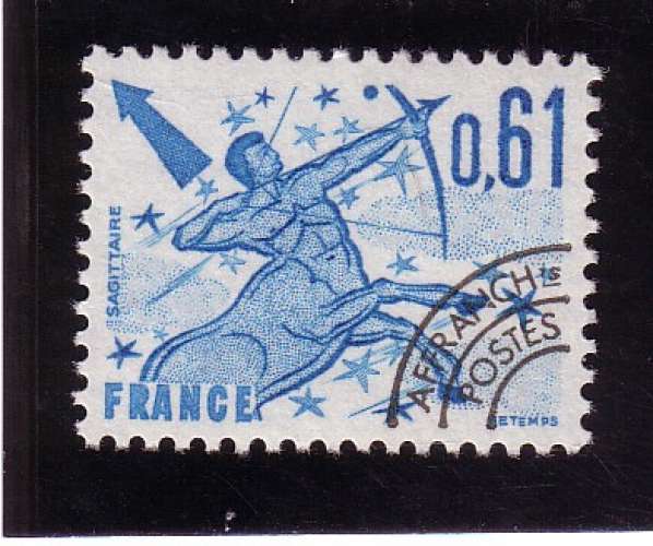 France : Année 1978 : Y. & T. N° 154 ** Sagittaire