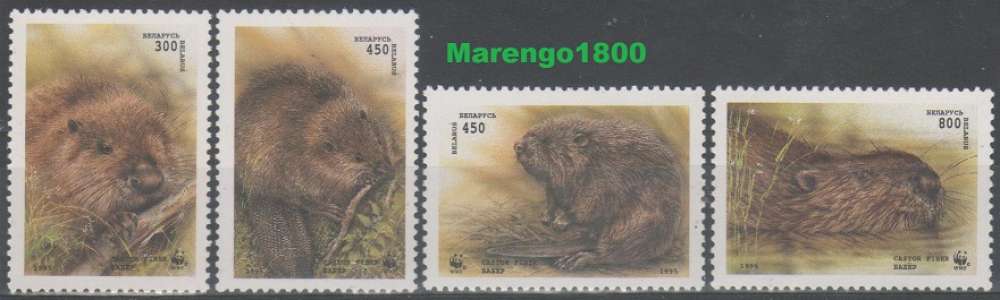 Belarus 1995 - WWF - Castors        (g4751)