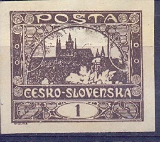 Tchécoslovaquie Yvert N° 1
