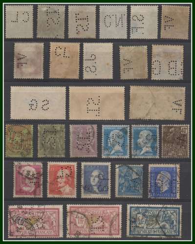 COLLECTION PERFORES FRANCE ( 3 SCANS )