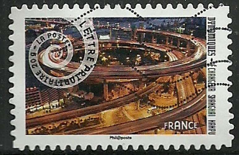 France 2014 - Autoadhésif 932 oblitéré .