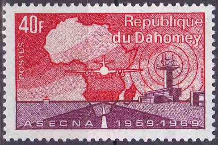 DAHOMEY 1970 NEUF* charnière N° 289