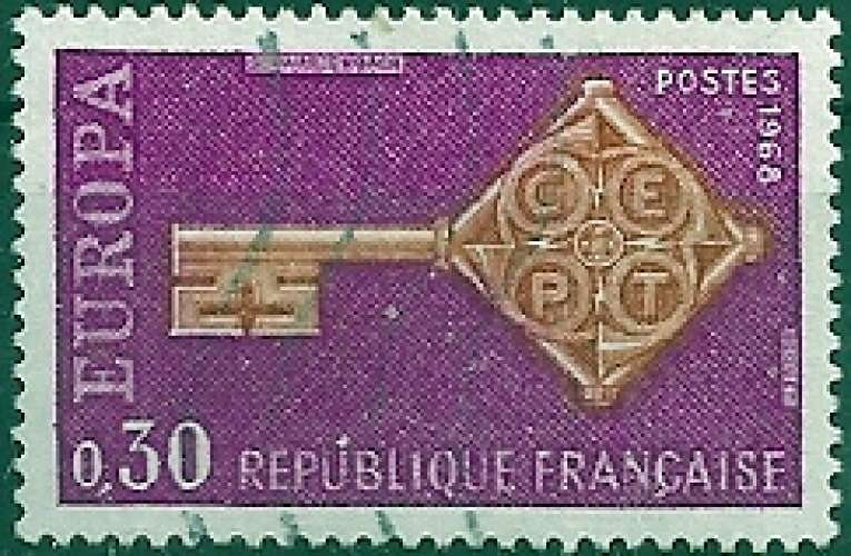 France - 1968 - Y&T 1556 (o) - cancelled - used