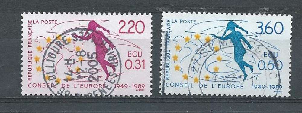 100-101 oblitérés rond