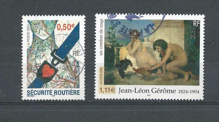 3659 oblitérés rond