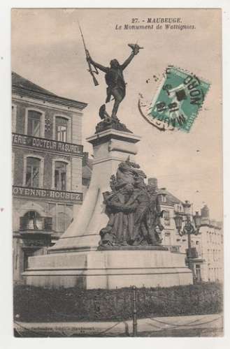cpa 59   Maubeuge Le Monument de Wattignies