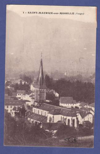 (88)-CPSM - SAINT MAURICE sur MOSELLE-   circulee en 1921
