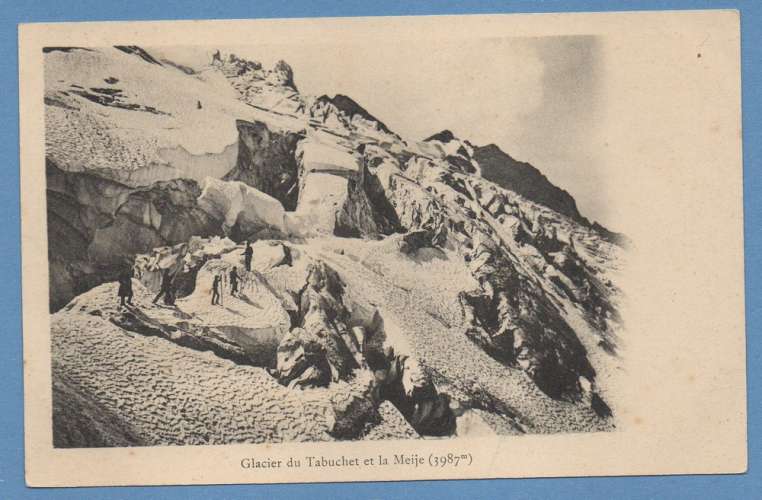 CPA GLACIER TABUCHET ET MEIJE animée non écrite dos 1900