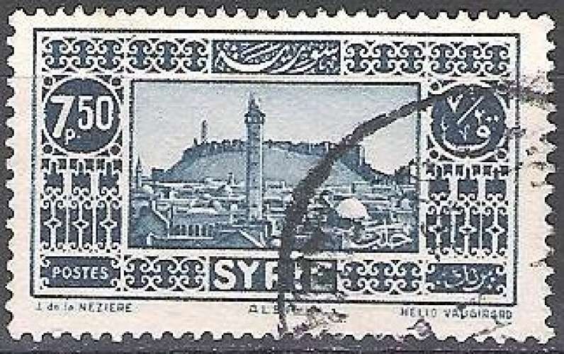  Syrie 1930 Michel 350 O Cote (2007) 1.10 Euro Aleppo Cachet rond