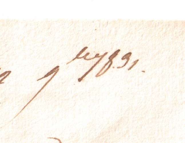 France 1891  lettre 22 nov 1831 Chalon-sur-Saone (70)  à destination  Seurre Côte d'Or