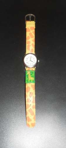 Montre Enfant ou Adolescent Marque LIP avec incrustation zèbre au bracelet