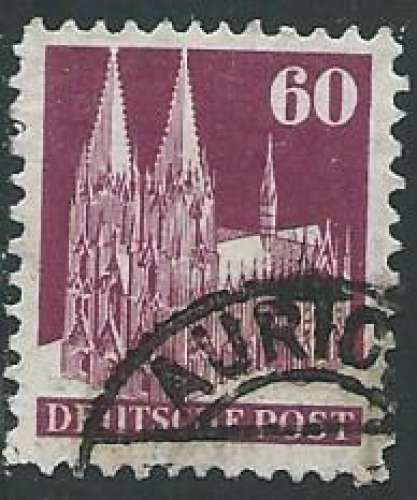 Allemagne - Bizone - Y&T 0061 (o) - Cathédrale de Cologne -