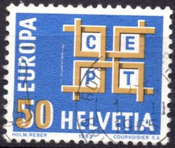 6559 - Y&T n°716 - Oblitéré - Europa - 1963 - Suisse