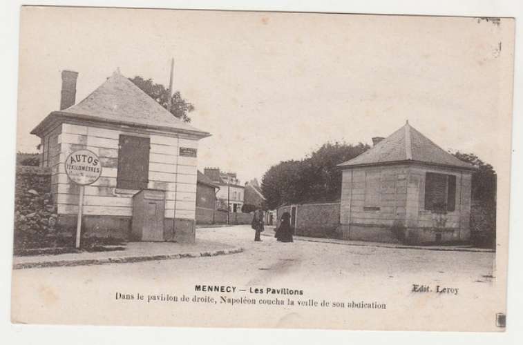 Cpa 91  Mennecy les pavillons 