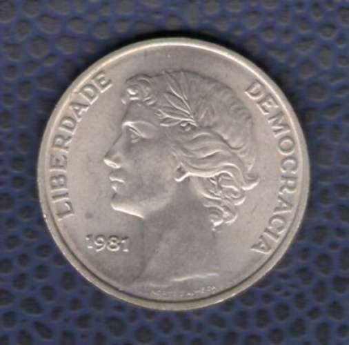 Portugal 1981 Pièce de Monnaie Coin 25 escudos Blason