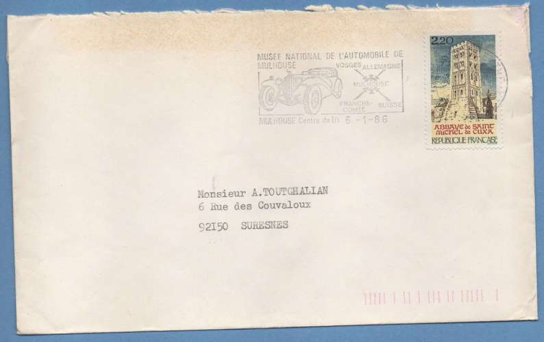 France N° 2351 / FL  Mulhouse Musée Automobile 1986